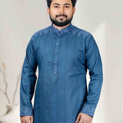 ডার্ক নেভী ব্লু কালার পাঞ্জাবী