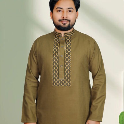 অলিভ কালার পাঞ্জাবী